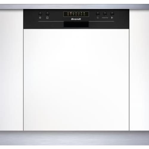 Lave vaisselle encastrable BRANDT 14 couverts Noir & Blanc (BDB424LB) Lave vaisselle encastrable BRANDT 14 couverts Noir & Blanc (BDB424LB)